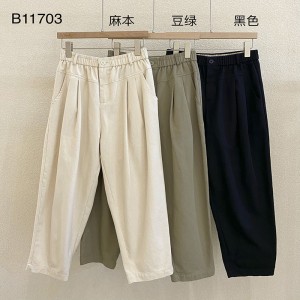 Losse Women\'s Pants die op maat zijn gemaakt om te passen voor elke gelegenheid, de meest comfortabele casual style katoen aangepaste stijlvolle en losse broeken 11703